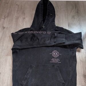 American eagle denim hoodie